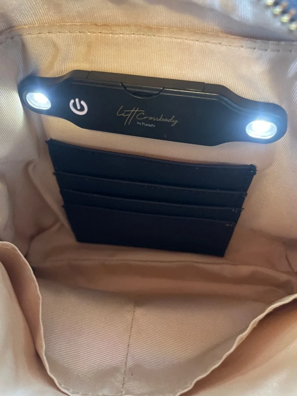 Litt Crossbody bag by PurseN Women's Crossbody Bag - 💡 light inside bag 😊